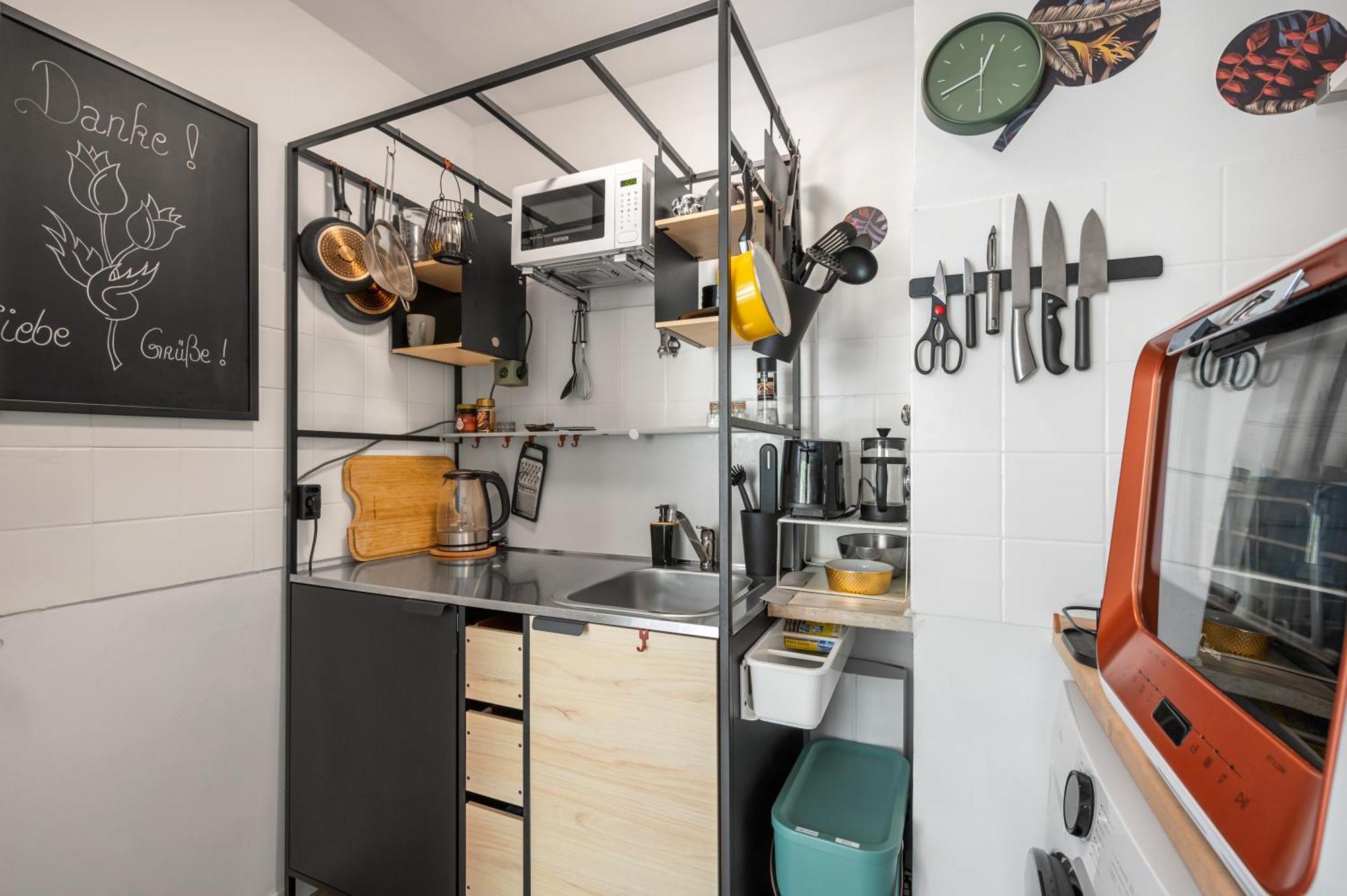 Urban Jungle Studio Apartment أوفنباخ المظهر الخارجي الصورة